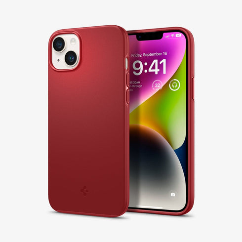 ACS04766 - iPhone 14 Pro Max Case Thin Fit in black showing the back